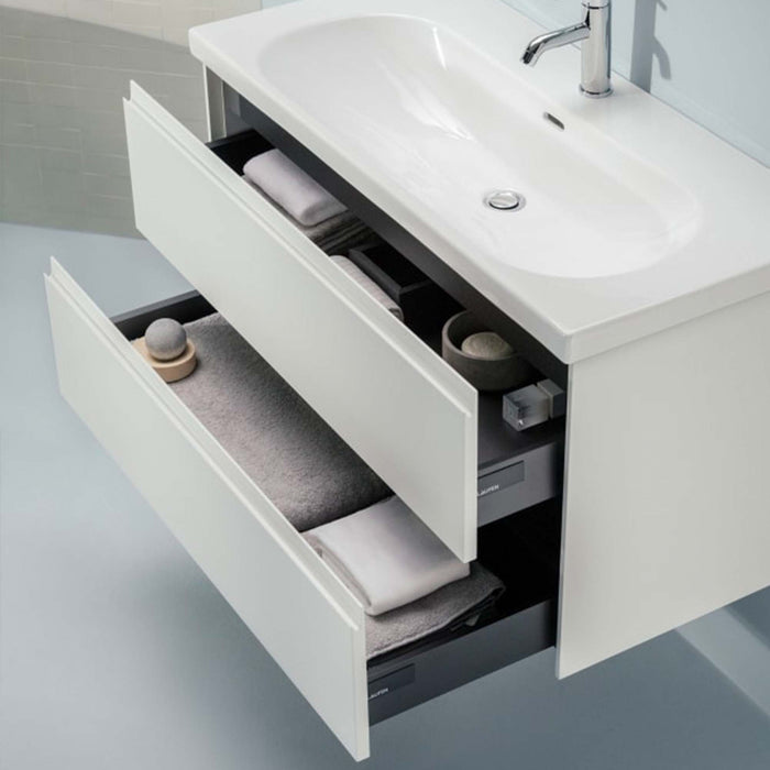 Laufen Lani Wall Mounted Vanity Unit With Washbasin - Matt