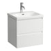 Laufen Lani Wall Mounted Vanity Unit With Washbasin - White