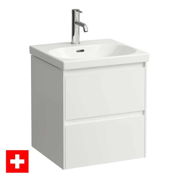 Laufen Lani Wall Mounted Vanity Unit With Washbasin - White