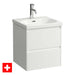 Laufen Lani Wall Mounted Vanity Unit With Washbasin - White