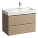 Laufen Meda 800 Wall Mounted Vanity Washbasin Unit