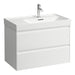 Laufen Meda 800 Wall Mounted Vanity Washbasin Unit