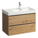 Laufen Meda 800 Wall Mounted Vanity Washbasin Unit