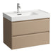 Laufen Meda 800 Wall Mounted Vanity Washbasin Unit