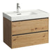 Laufen Meda 800 Wall Mounted Vanity Washbasin Unit