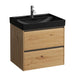 Laufen Meda Wall Mounted Vanity Unit With Matt Black