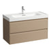 Laufen Meda Wall Mounted Vanity Unit With Washbasin