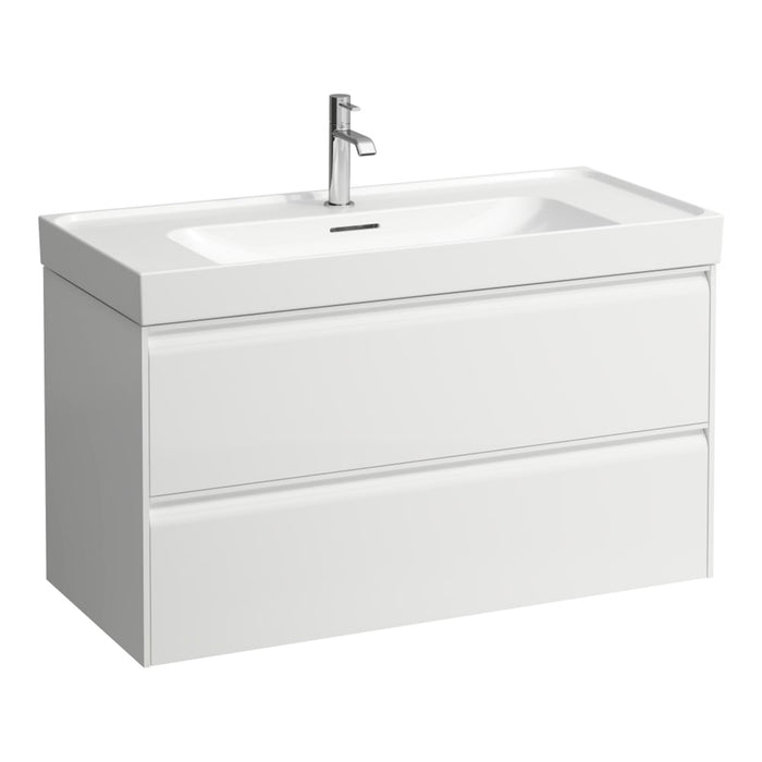Laufen Meda Wall Mounted Vanity Unit With Washbasin