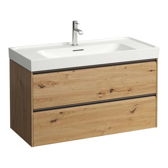 Laufen Meda Wall Mounted Vanity Unit With Washbasin
