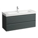 Laufen Meda Wall Mounted Vanity Unit With Washbasin