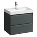 Laufen Meda Wall Mounted Vanity Unit With Washbasin - 650mm