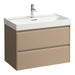 Laufen Meda Wall Mounted Vanity Unit With Washbasin - 800mm