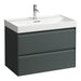 Laufen Meda Wall Mounted Vanity Unit With Washbasin - 800mm