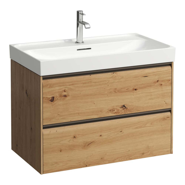 Laufen Meda Wall Mounted Vanity Unit With Washbasin - 800mm