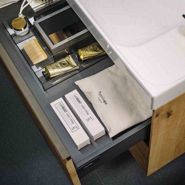 Laufen Meda Wall Mounted Vanity Unit With Washbasin - Wall
