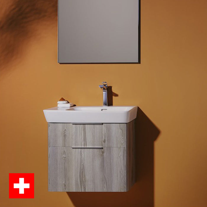 Laufen Moderna Compact Two Drawer Wall Hung Vanity Unit