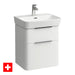 Laufen Moderna Compact Two Drawer Wall Hung Vanity Unit