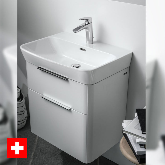 Laufen Moderna Two Drawer Wall Hung Vanity Unit
