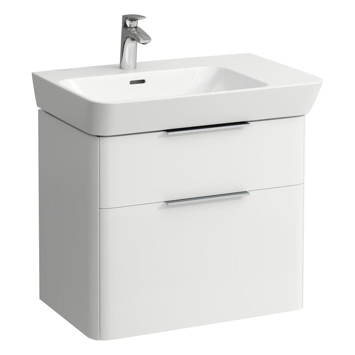 Laufen Moderna Two Drawer Wall Hung Vanity Washbasin Unit