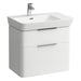 Laufen Moderna Two Drawer Wall Hung Vanity Washbasin Unit