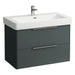 Laufen pro S Base Two Drawer Wall Hung Vanity Unit