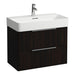 Laufen Val Wall Mounted Vanity Unit With Washbasin - Dark