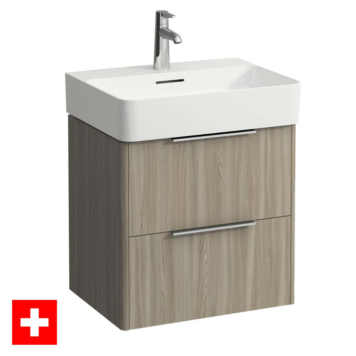 Laufen Val Wall Mounted Vanity Unit With Washbasin - Light