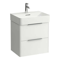 Laufen Val Wall Mounted Vanity Unit With Washbasin - White