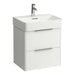 Laufen Val Wall Mounted Vanity Unit With Washbasin - White