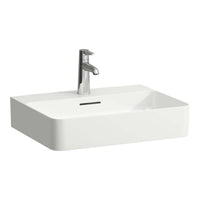 Laufen Val Washbasin - Gloss White - 550mm / 1 Tap Hole