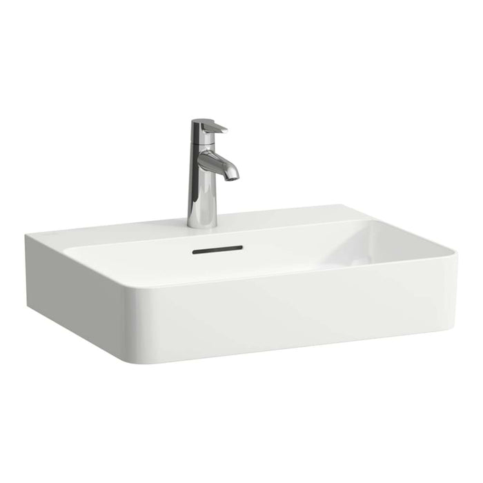 Laufen Val Washbasin - Gloss White - 550mm / 1 Tap Hole