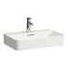 Laufen Val Washbasin - Gloss White - 600mm / 1 Tap Hole