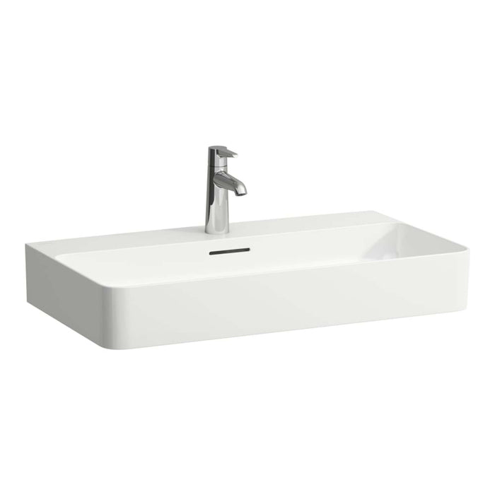 Laufen Val Washbasin - Gloss White - 750mm / 1 Tap Hole