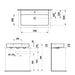 Laufen Val Washbasin - Gloss White - Wall Hung Basins