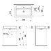 Laufen Val Washbasin - Gloss White - Wall Hung Basins