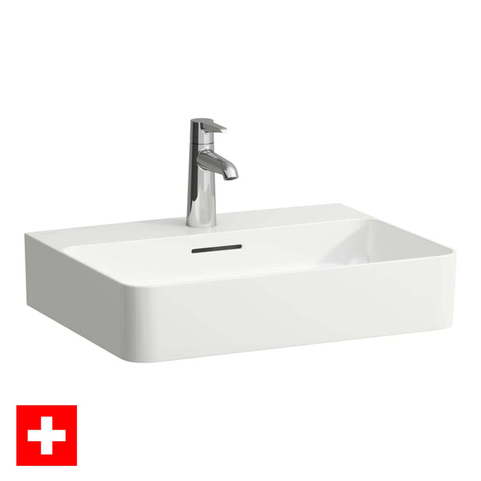 Laufen Val Washbasin - Gloss White - Wall Hung Basins
