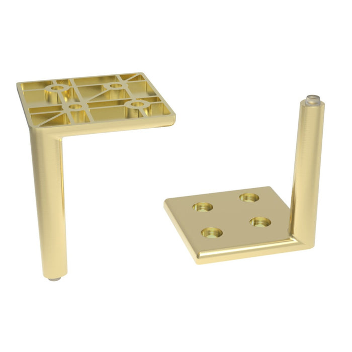 Scudo Bota 3 Drawer Floorstanding Vanity Unit with Leg Set & Basin