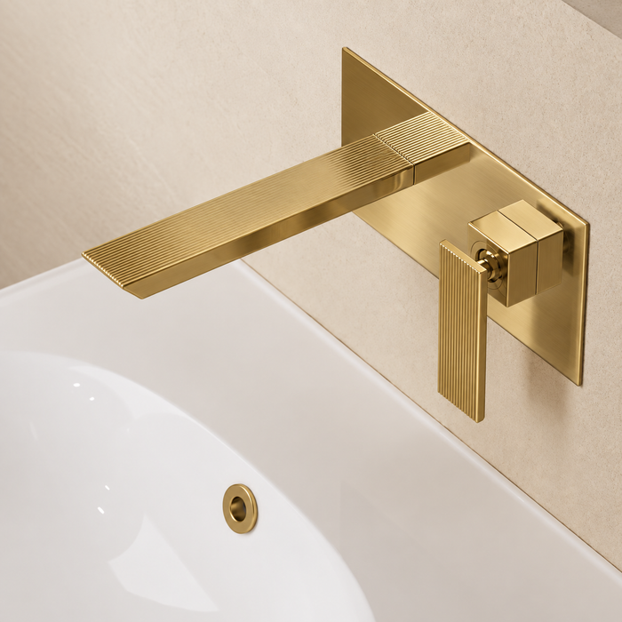 Crosswater Limit 2 Hole Wall Mounted Basin Mixer Tap