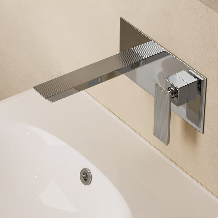 Crosswater Limit 2 Hole Wall Mounted Basin Mixer Tap