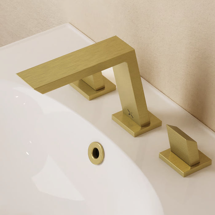 Crosswater Limit 3 Hole Deck Mounted Basin Mixer Tap