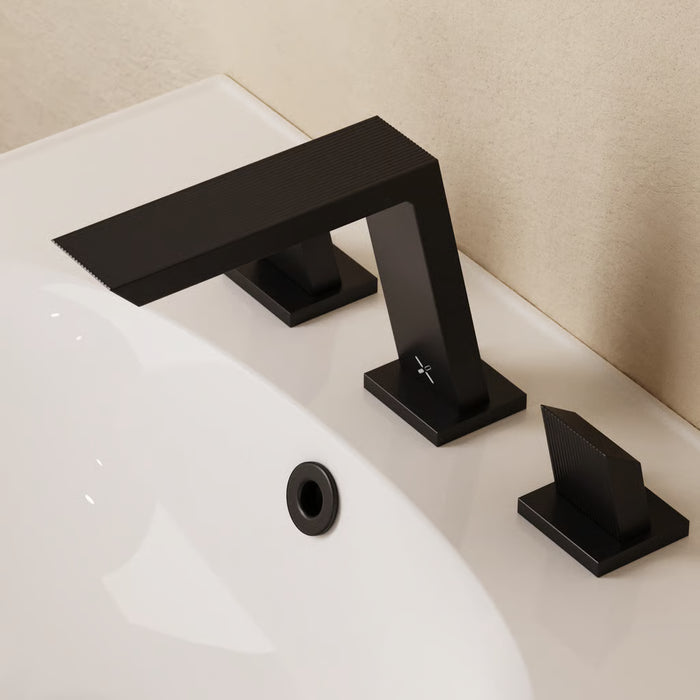 Crosswater Limit 3 Hole Deck Mounted Basin Mixer Tap