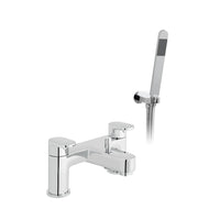 Vado Life Deck Mounted Bath Shower Mixer Tap With Shower Kit - Chrome