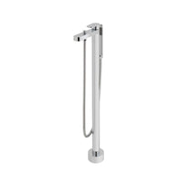 Vado Life Single Lever Floorstanding Bath Shower Mixer Tap With Shower Kit - Chrome
