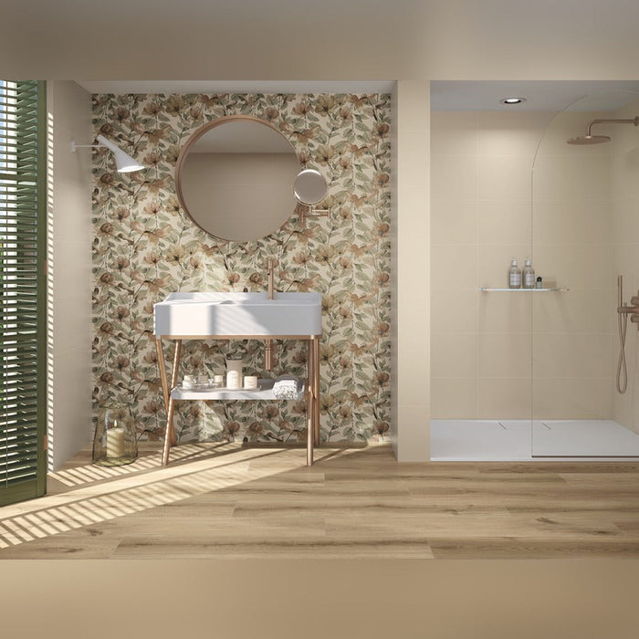 Lucca Giorno Champagne Rect Porcelain Tile 30X90