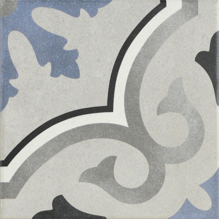 Lucca Luminoso Lou Lou Matt Pattern Tile 15x15 - 15cm x
