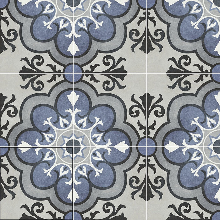 Lucca Luminoso Madeleine Matt Pattern Tile 15x15 - Pattern