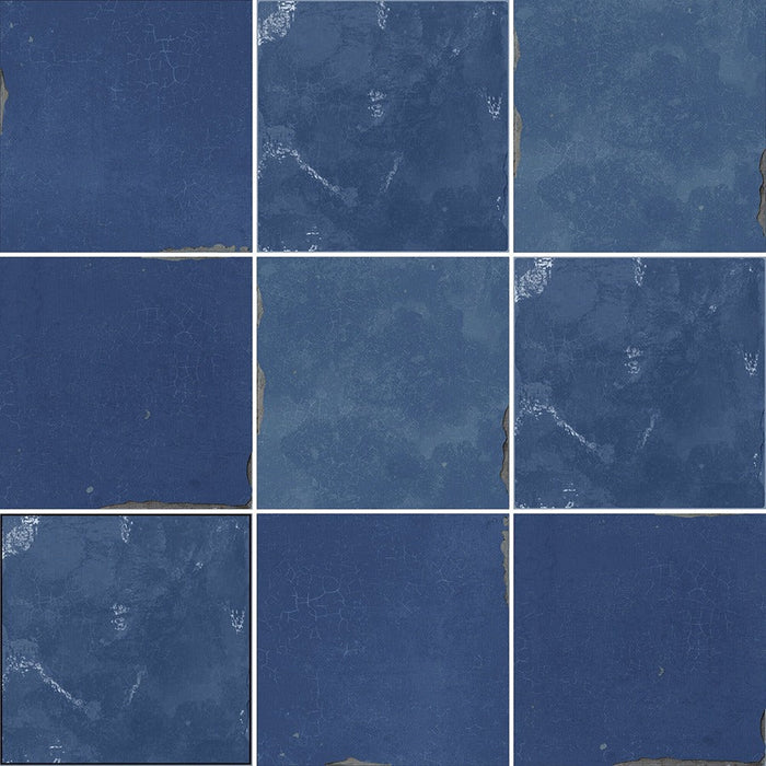 Lucca Luna Blue Bathroom & Kitchen Tile 13x13 - Bathroom &