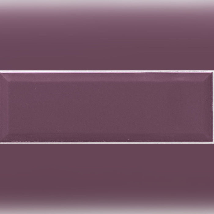 Lucca Sogno Purple Bathroom & Kitchen Tile 10x30 - 10cm x