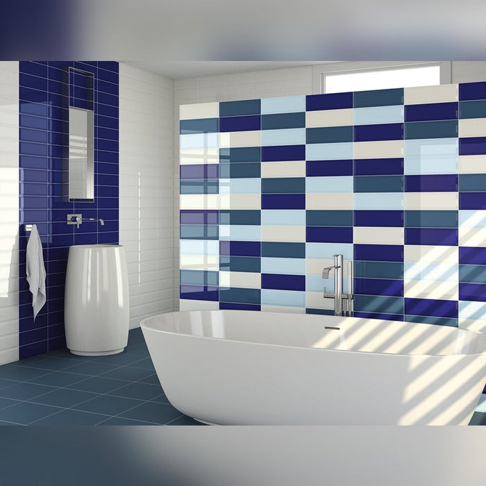 Lucca Sogno Turquesa Bathroom & Kitchen Tile 10x30
