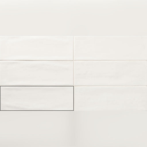 Lucca Stellare White Bathroom & Kitchen Tile 10x30